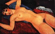 Amedeo Modigliani Nude (Nu Couche Les Bras Ouverts) painting